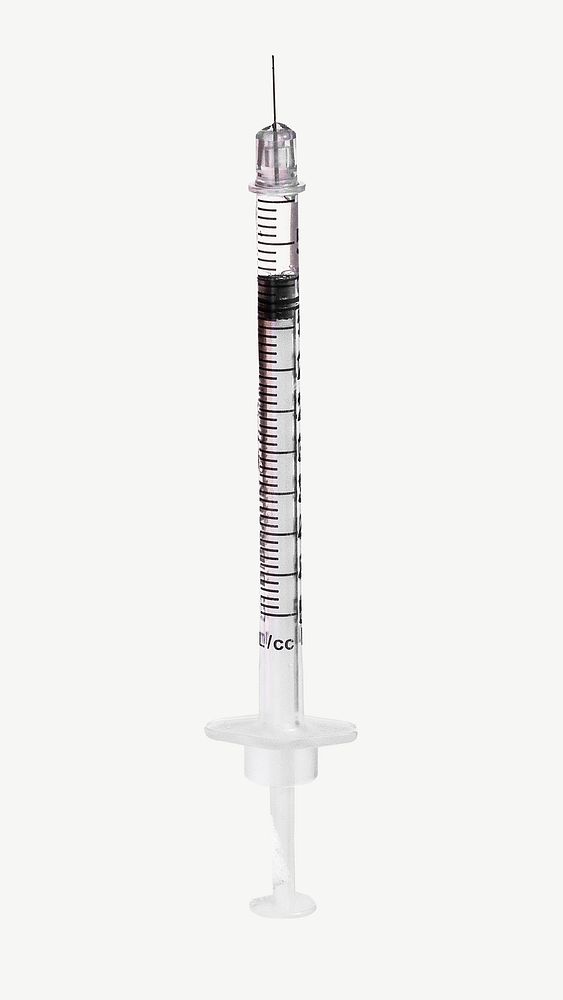 Syringe medical equipment psd