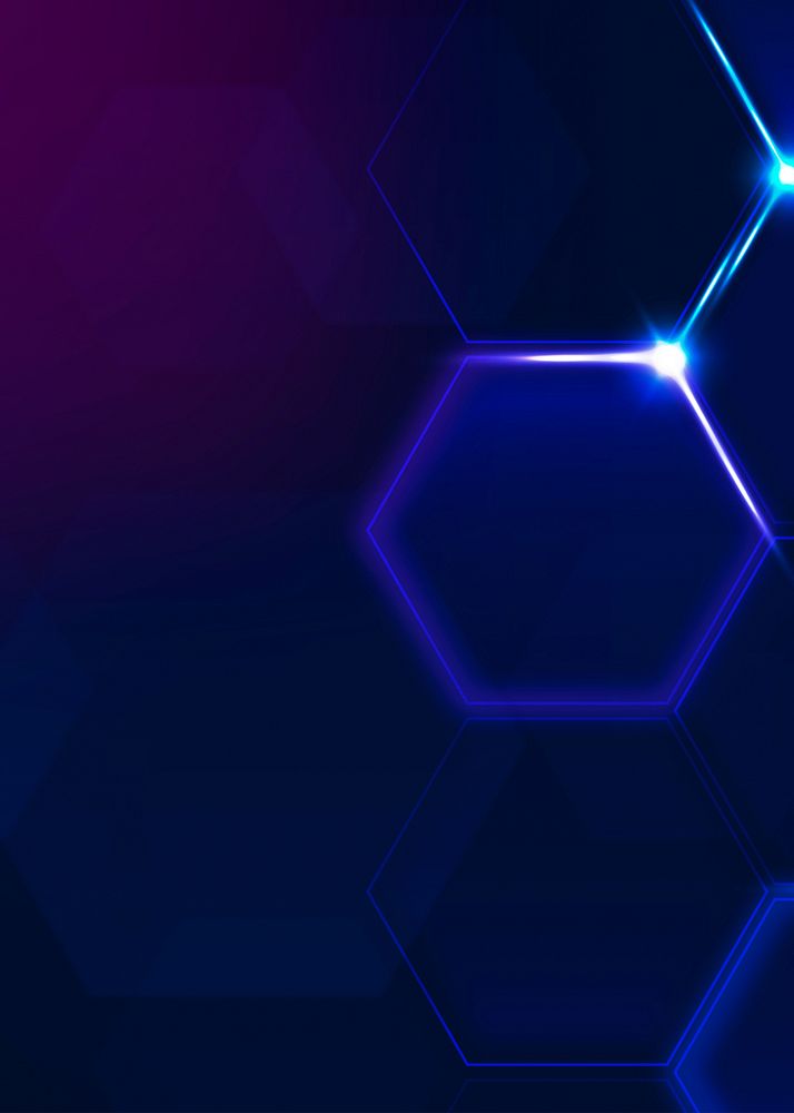 Blue technology background design