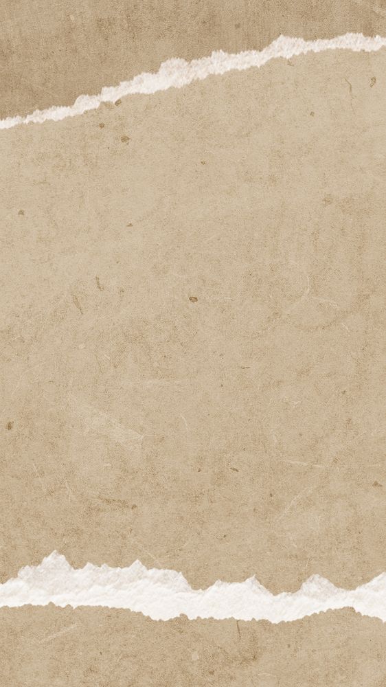 Brown ripped paper iPhone wallpaper