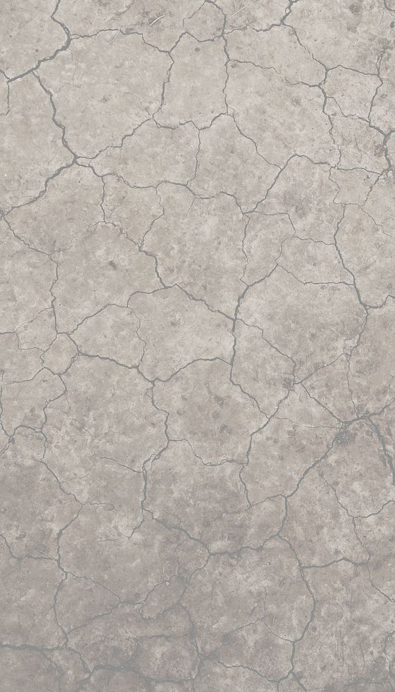 Dry cracked ground iPhone wallpaper, climate change image