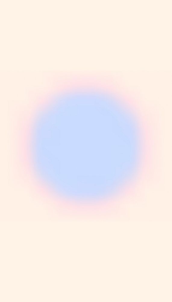 Pastel gradient circle iPhone wallpaper background
