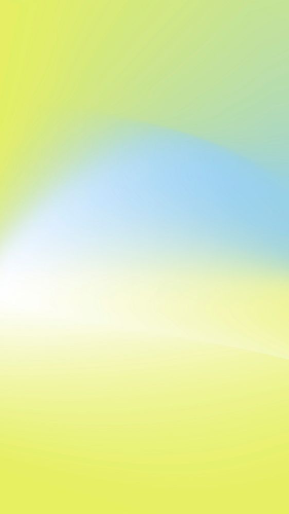 Yellow & green gradient iPhone wallpaper background