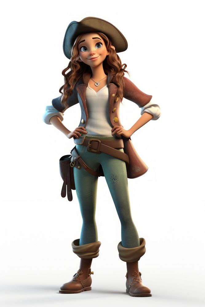 Figurine cartoon pirate toy. AI generated Image by rawpixel.