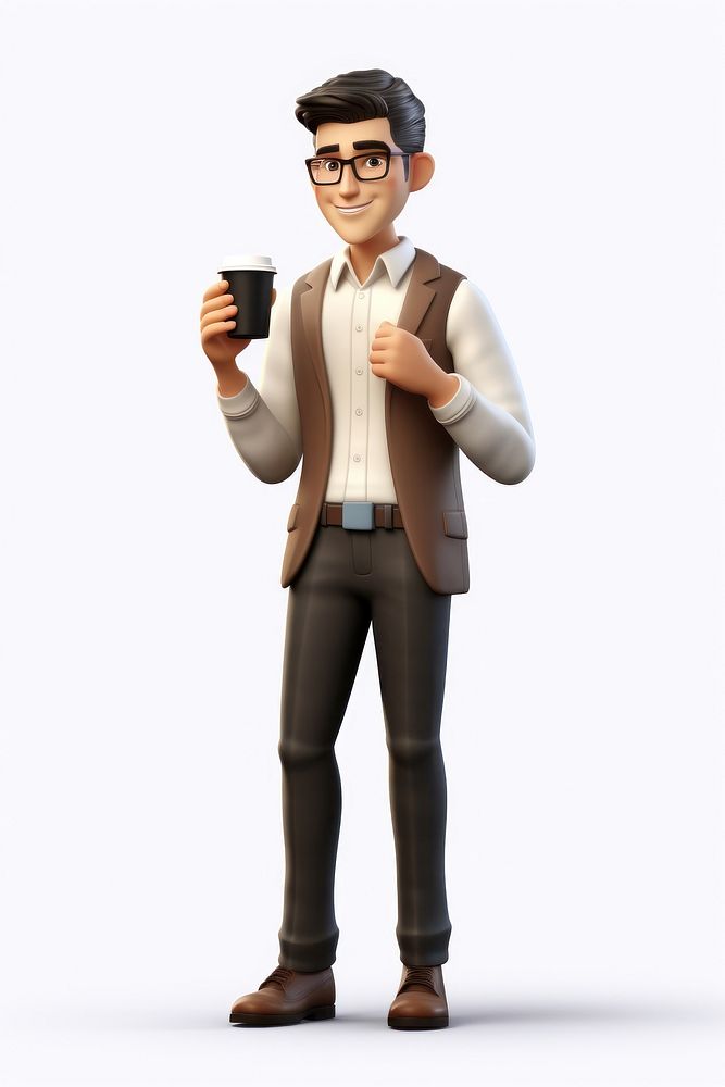 Cup holding coffee adult. AI generated Image by rawpixel.