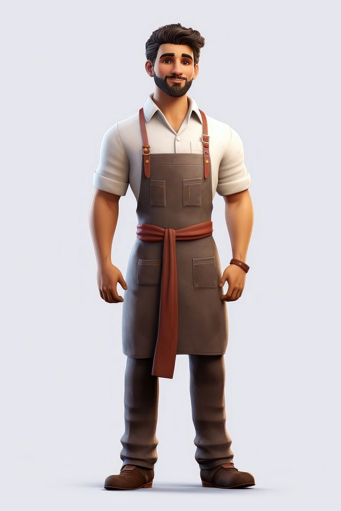 Adult apron men happiness. AI generated Image by rawpixel.