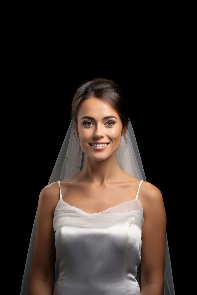 Photography portrait fashion wedding. AI generated Image by rawpixel.