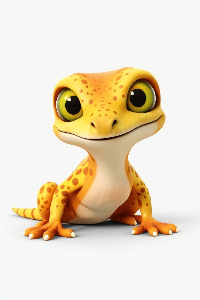 Gecko amphibian wildlife reptile. AI generated Image by rawpixel.