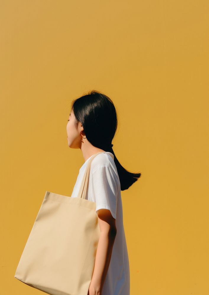 Bag adult woman day. AI generated Image by rawpixel.