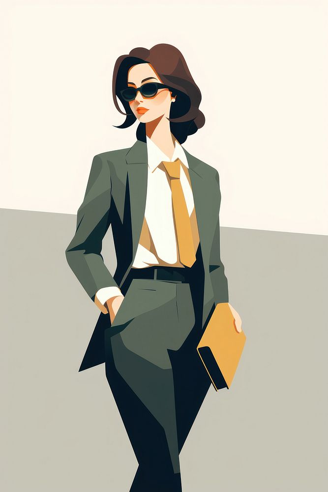 Blazer female adult bag. AI generated Image by rawpixel.
