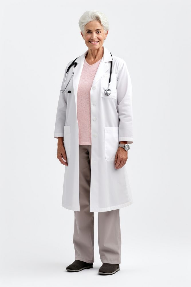 Doctor adult coat man. AI generated Image by rawpixel.