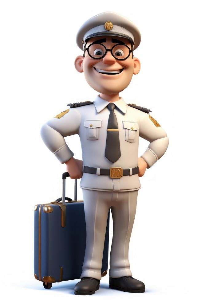 Luggage cartoon protection briefcase. AI generated Image by rawpixel.