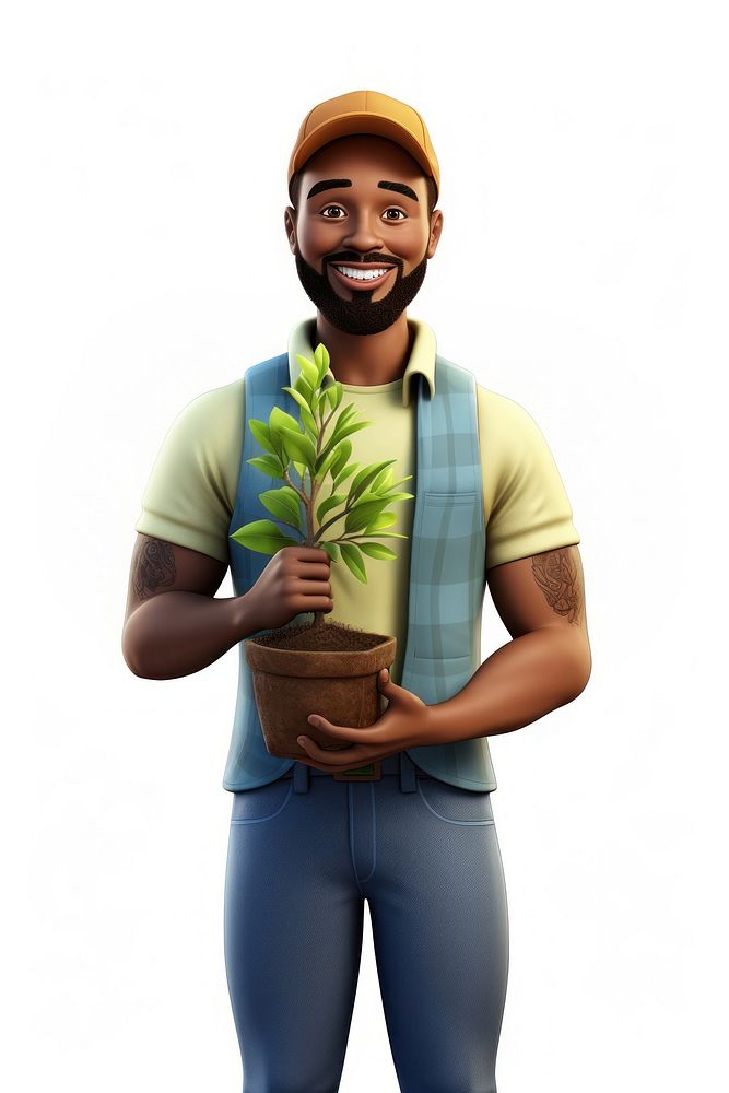 Plant gardening planting portrait. AI generated Image by rawpixel.