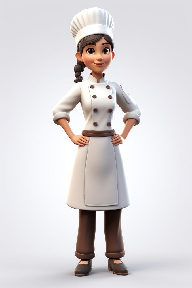 Figurine chef physician portrait. AI generated Image by rawpixel.