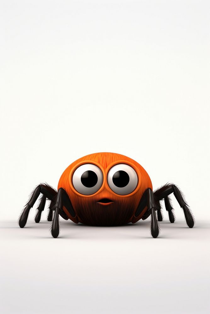 Spider cartoon animal insect. AI generated Image by rawpixel.