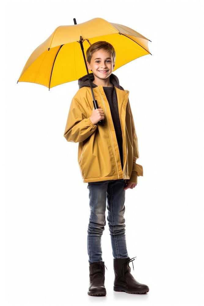 Umbrella raincoat holding child. AI generated Image by rawpixel.