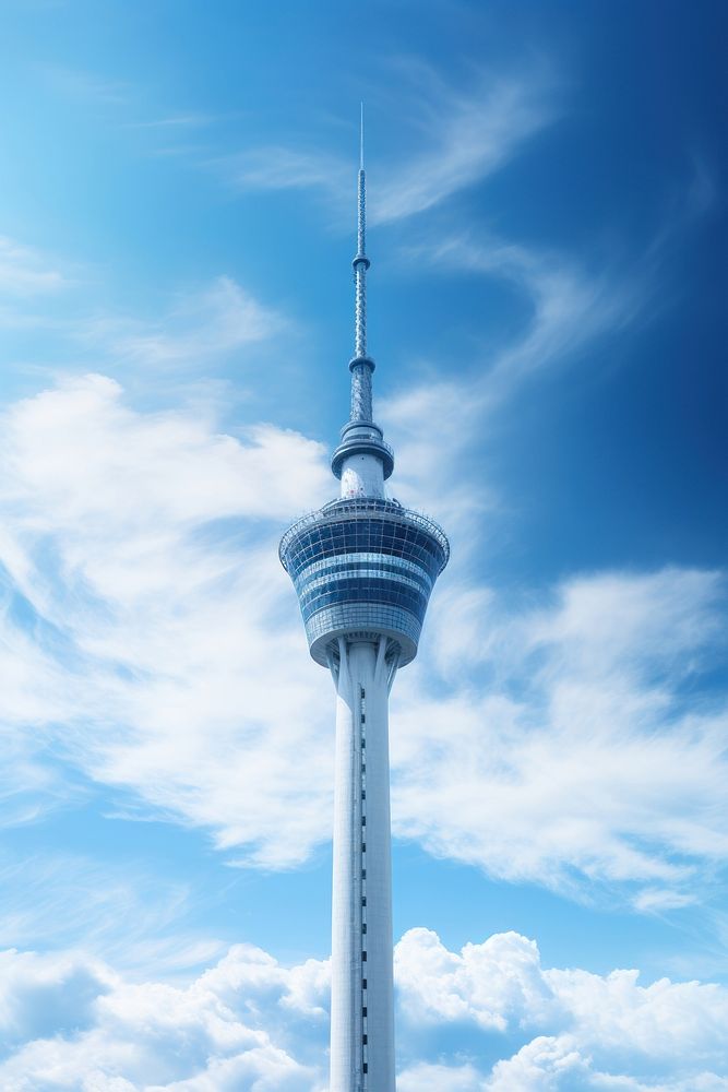 Tower architecture building landmark. AI | Free Photo - rawpixel