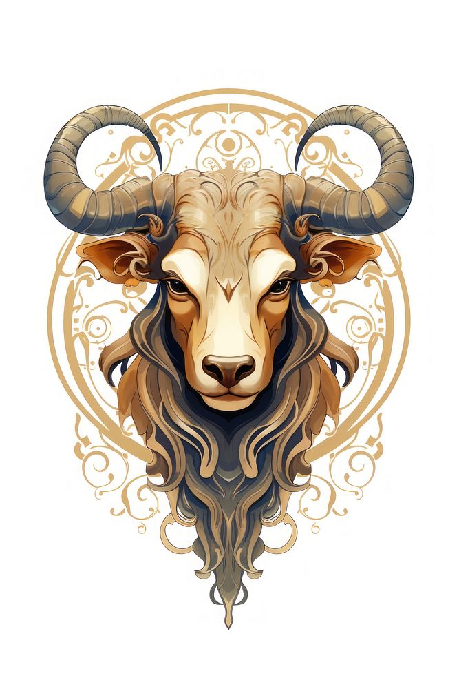 Zodiac taurus livestock buffalo animal. | Free Photo Illustration ...