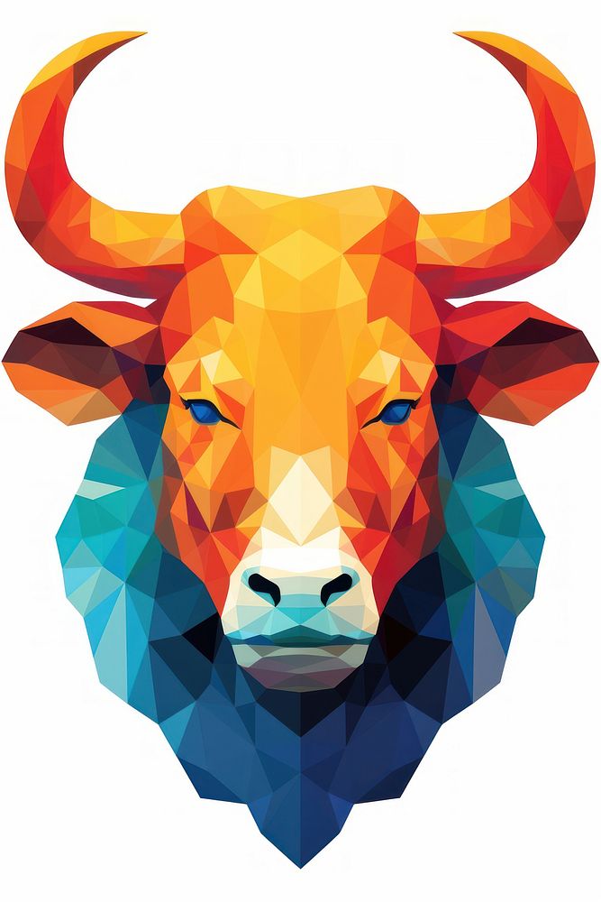 Zodiac Taurus livestock cattle mammal. AI generated Image by rawpixel.