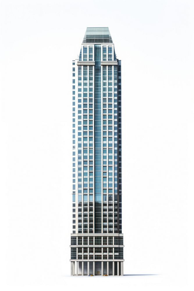 Office architecture skyscraper metropolis. AI generated Image by rawpixel.