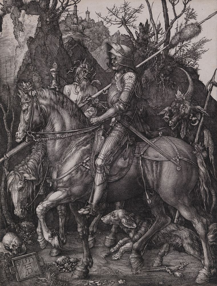 Knight, Death, and the Devil by Albrecht Durer