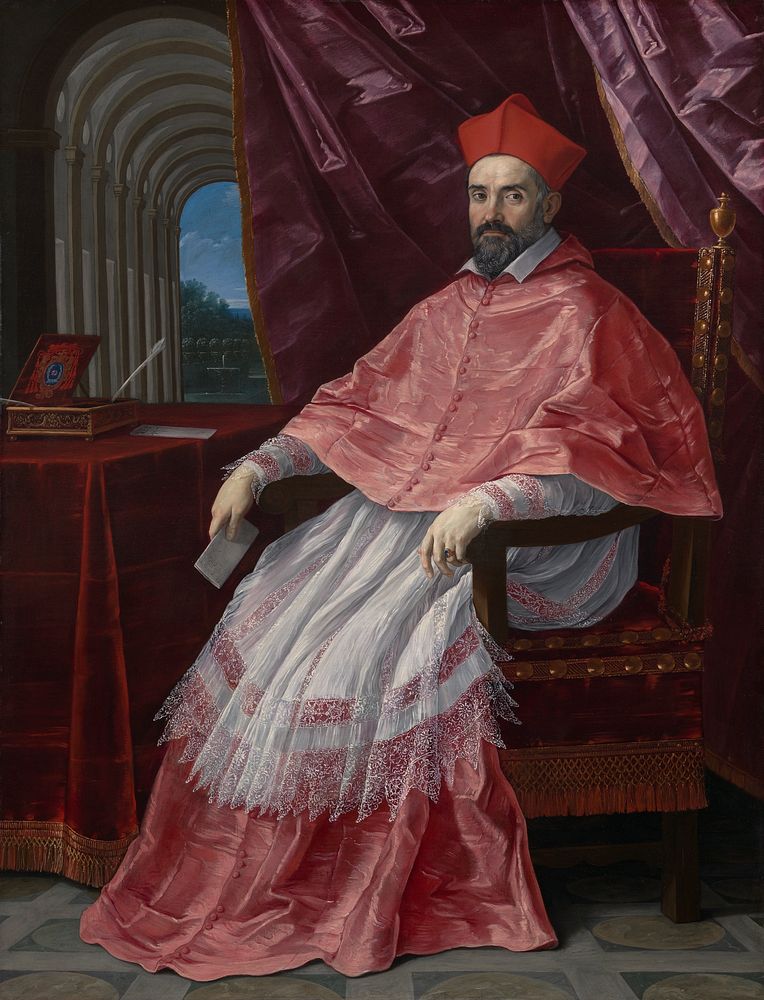 Cardinal Roberto Ubaldini, (1581-1635), Papal Legate to Bologna by Guido Reni