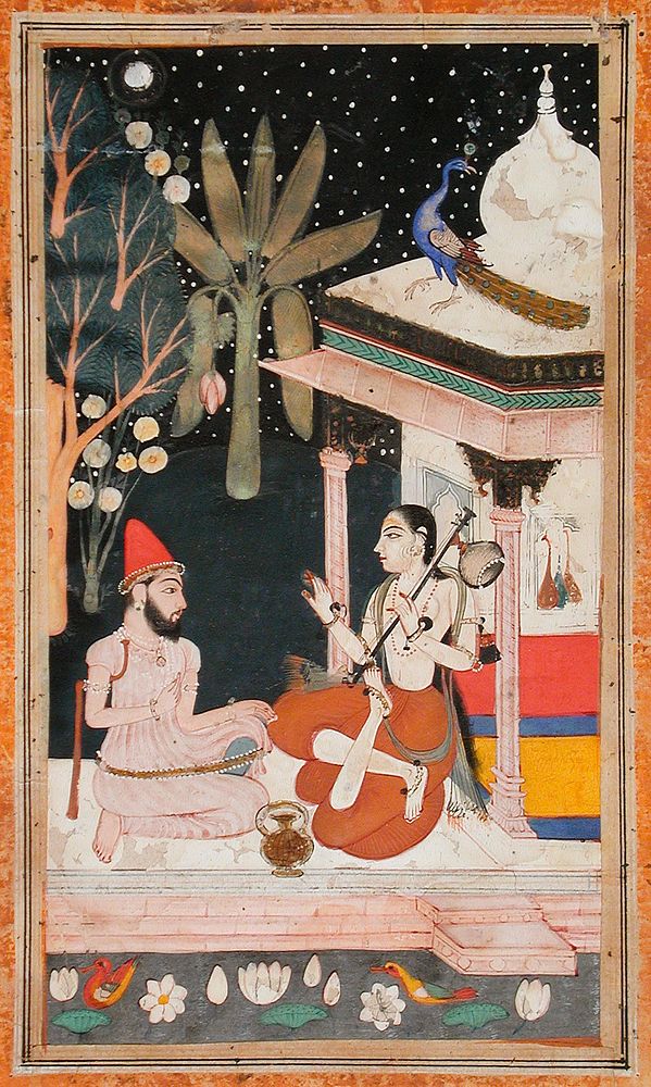 Kedara Ragini, Fifth Wife of Shri Raga, Folio from a Ragamala (Garland of Melodies)
