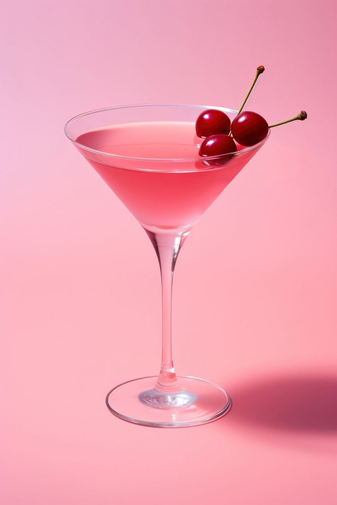 Food cosmopolitan cocktail martini. 