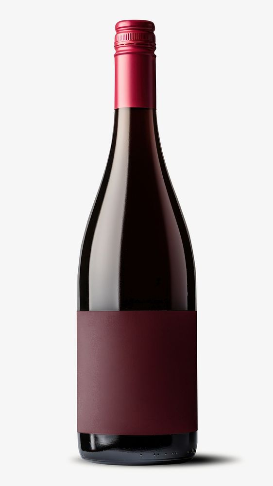 Blank wine bottle label design Premium Photo rawpixel