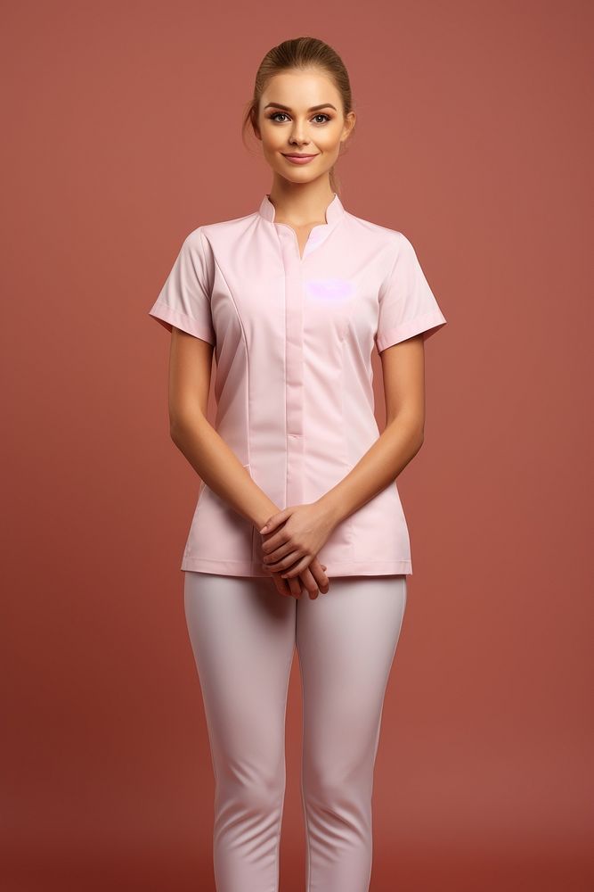 Sleeve blouse happiness portrait. AI generated Image by rawpixel.