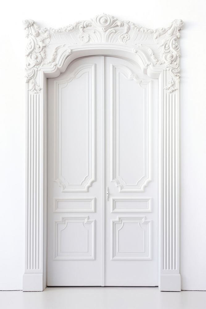 Door architecture building white. AI generated Image by rawpixel.