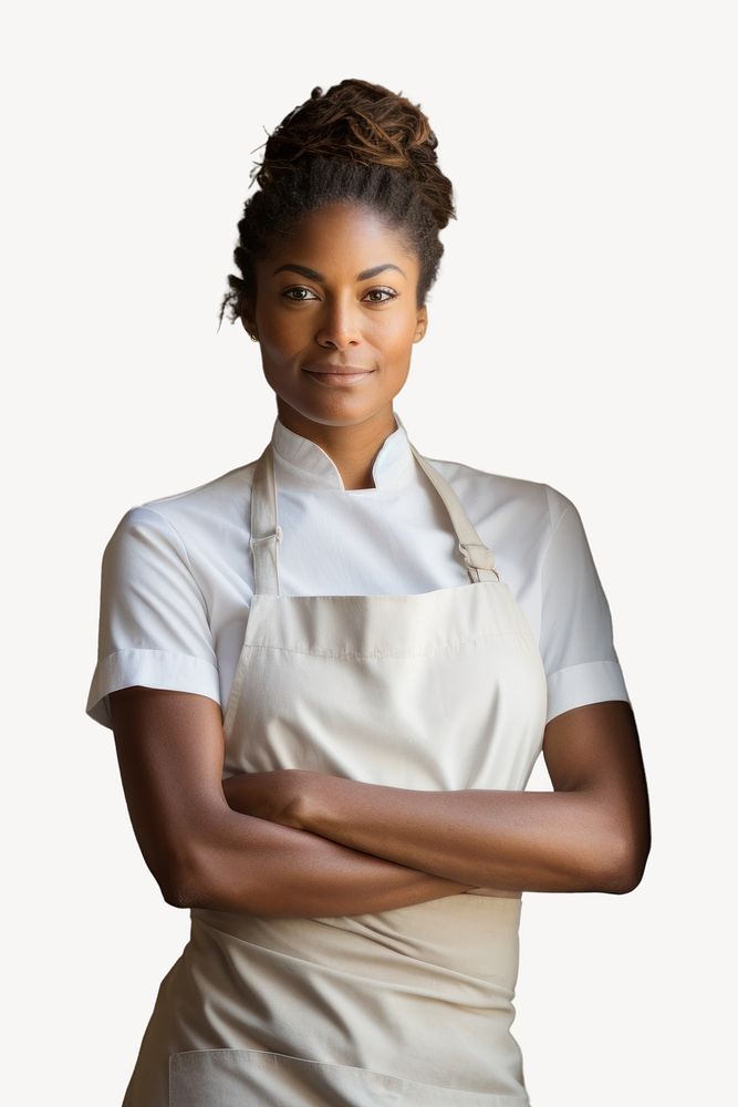 Chef portrait kitchen looking. AI generated Image by rawpixel.