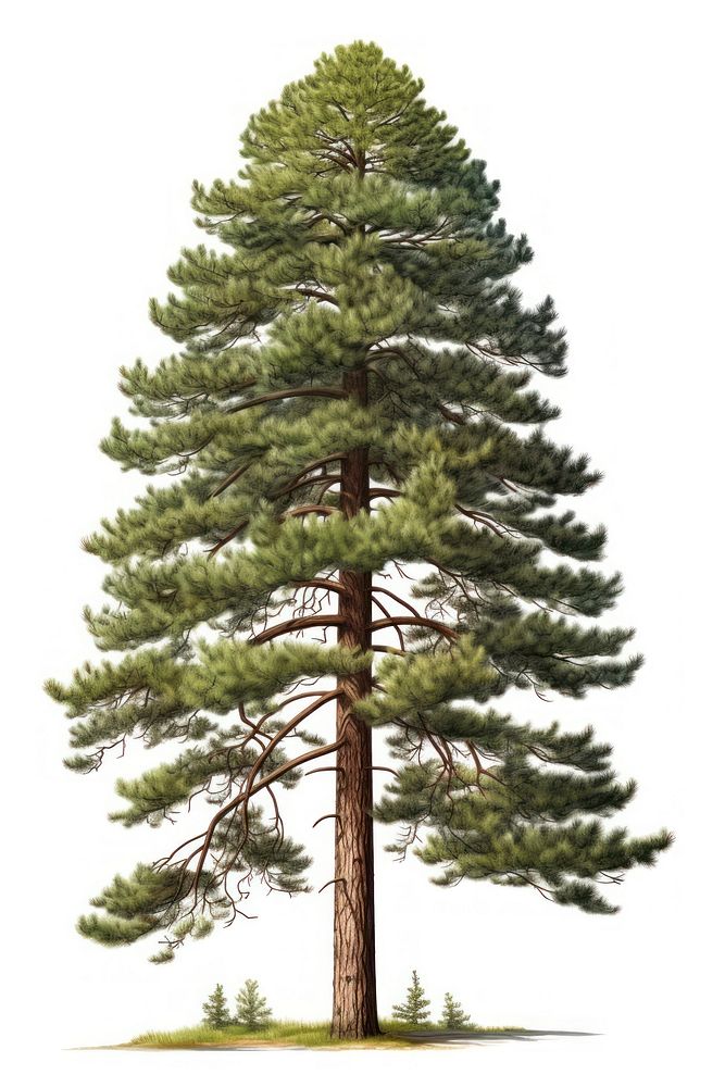 Tree pine plant fir. AI generated Image by rawpixel.
