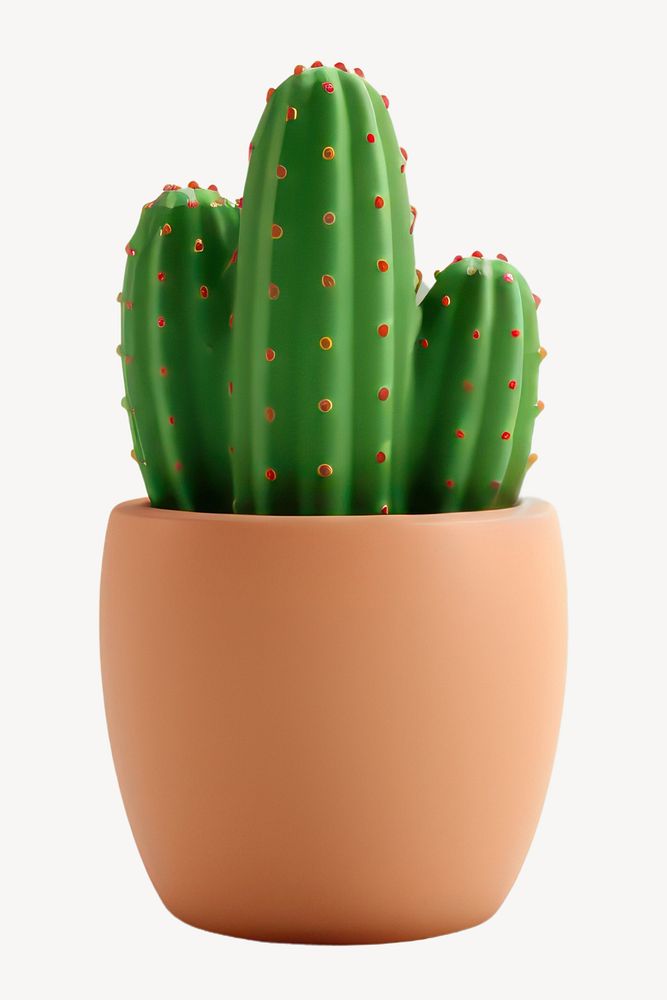 Cactus plant green houseplant. AI generated Image by rawpixel.