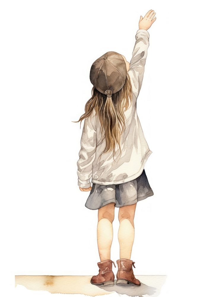 Footwear standing shoe girl. AI generated Image by rawpixel.