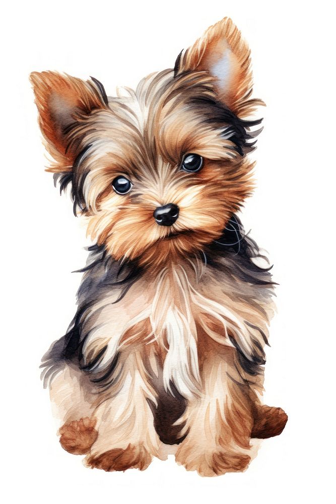 Puppy terrier mammal animal. AI generated Image by rawpixel.
