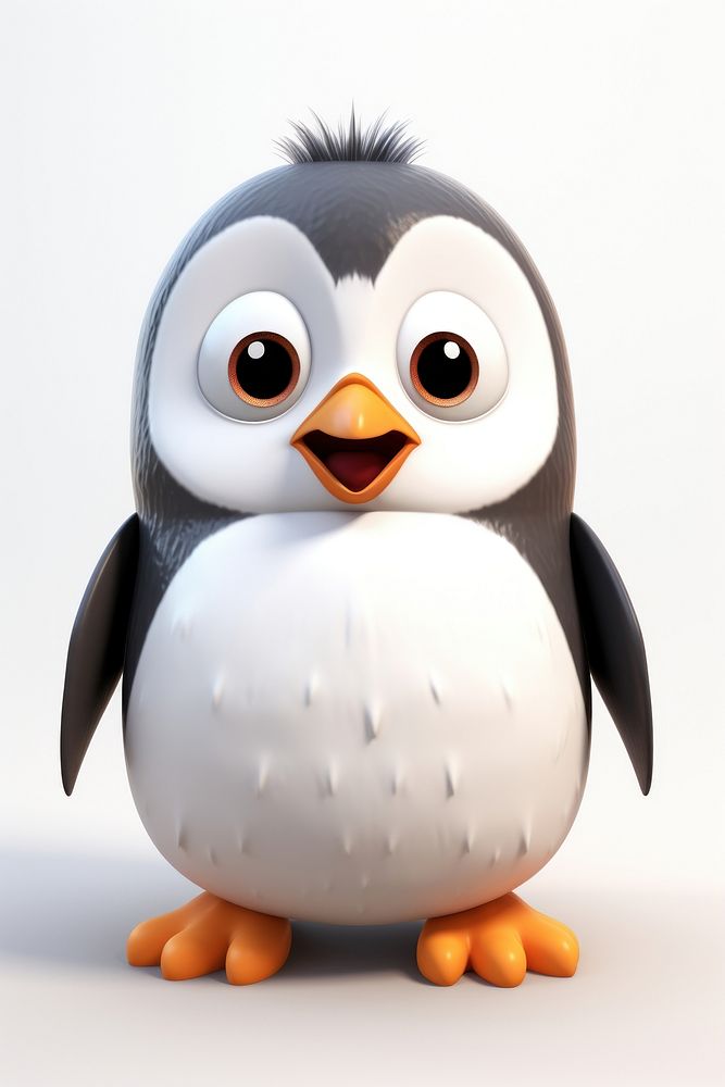Penguin cartoon animal bird. AI | Premium Photo Illustration - rawpixel