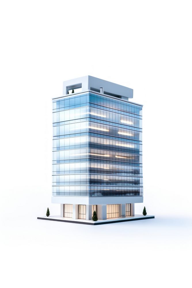 Architecture building office city. AI generated Image by rawpixel.