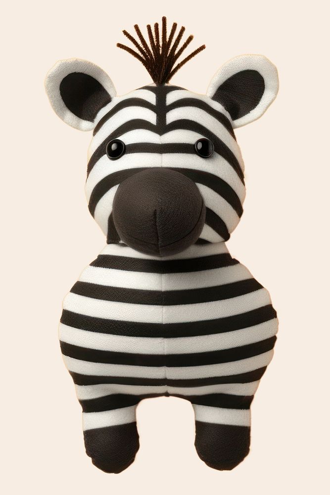 Zebra toy wildlife cartoon. AI generated Image by rawpixel.