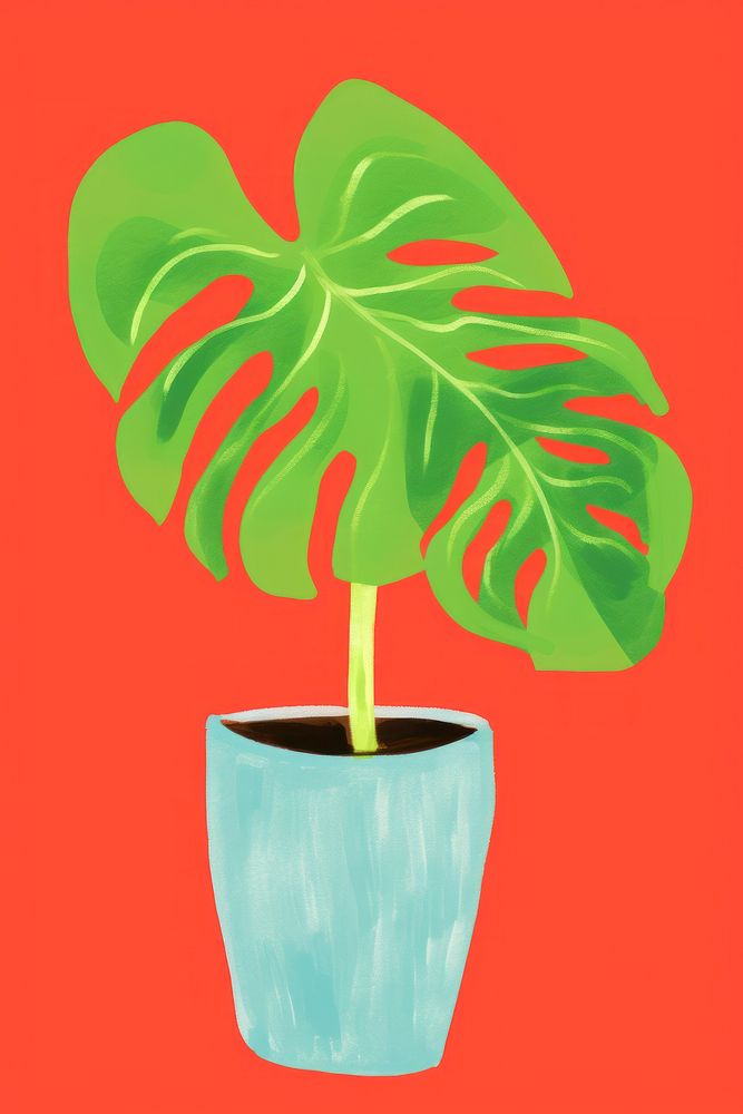 Plant houseplant leaf freshness. AI generated Image by rawpixel.