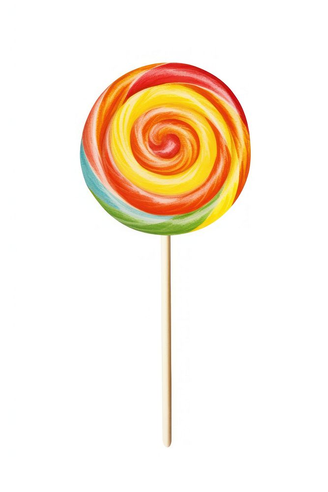 Lollipop food confectionery candy. AI generated Image by rawpixel.