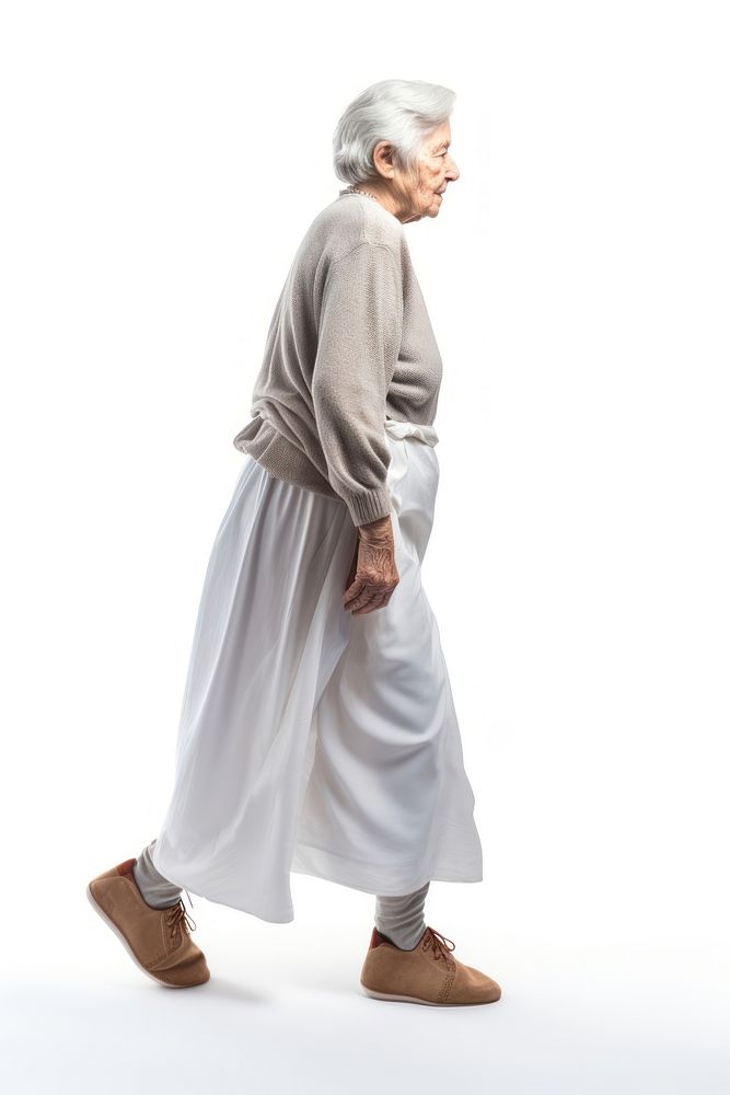 Standing walking sleeve adult. AI generated Image by rawpixel.