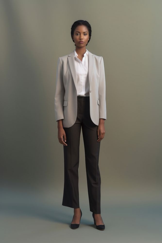 Portrait blazer adult suit. AI generated Image by rawpixel.