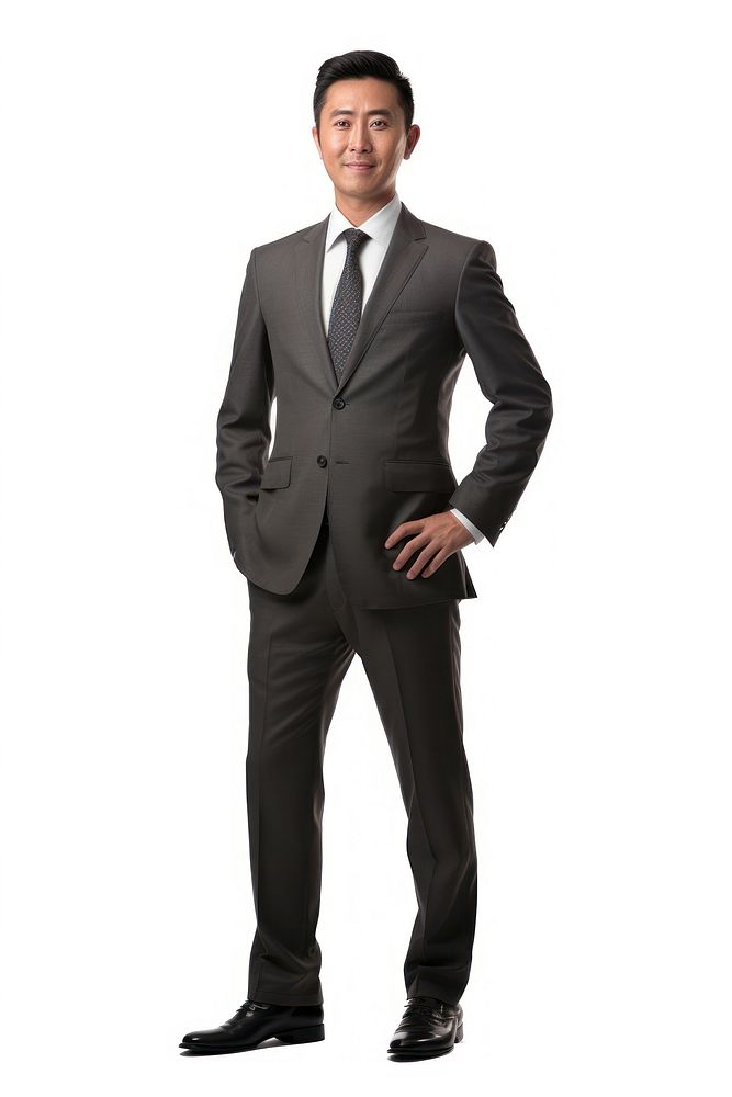 Tuxedo adult man white background. AI generated Image by rawpixel.