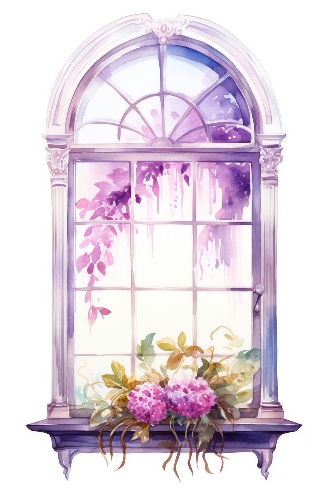Window windowsill flower plant. AI generated Image by rawpixel.
