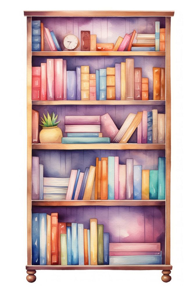 Book publication bookshelf furniture. AI generated Image by rawpixel.