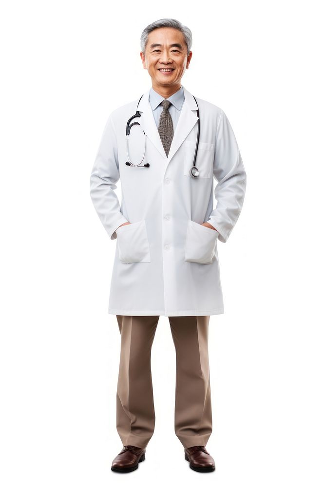 Standing smiling doctor adult. AI generated Image by rawpixel.