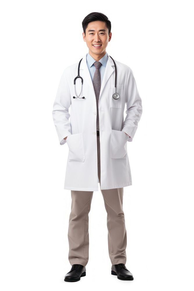 Standing smiling doctor adult. AI generated Image by rawpixel.