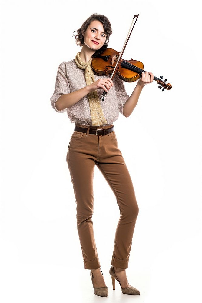 Footwear musician portrait violin. AI generated Image by rawpixel.
