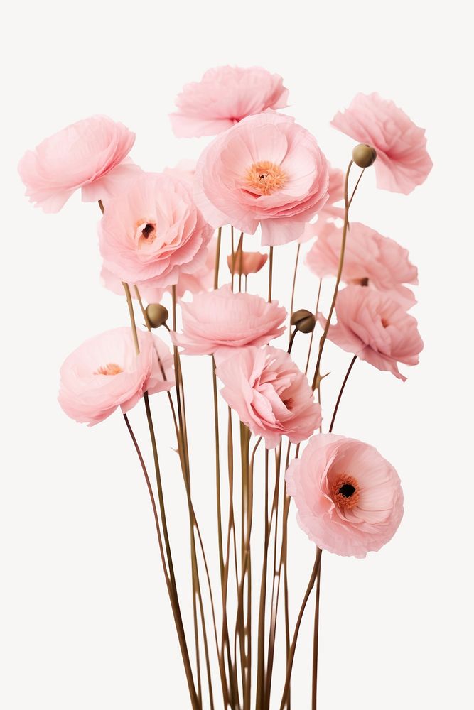 Flower rose petal plant. AI generated Image by rawpixel.