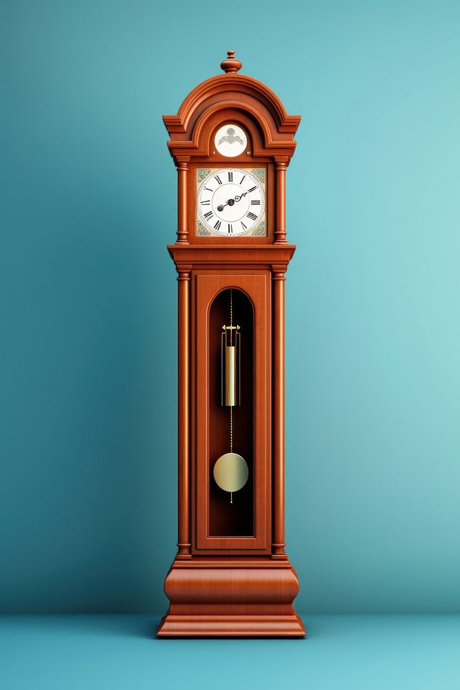 Clock architecture tower wood. AI generated Image by rawpixel.